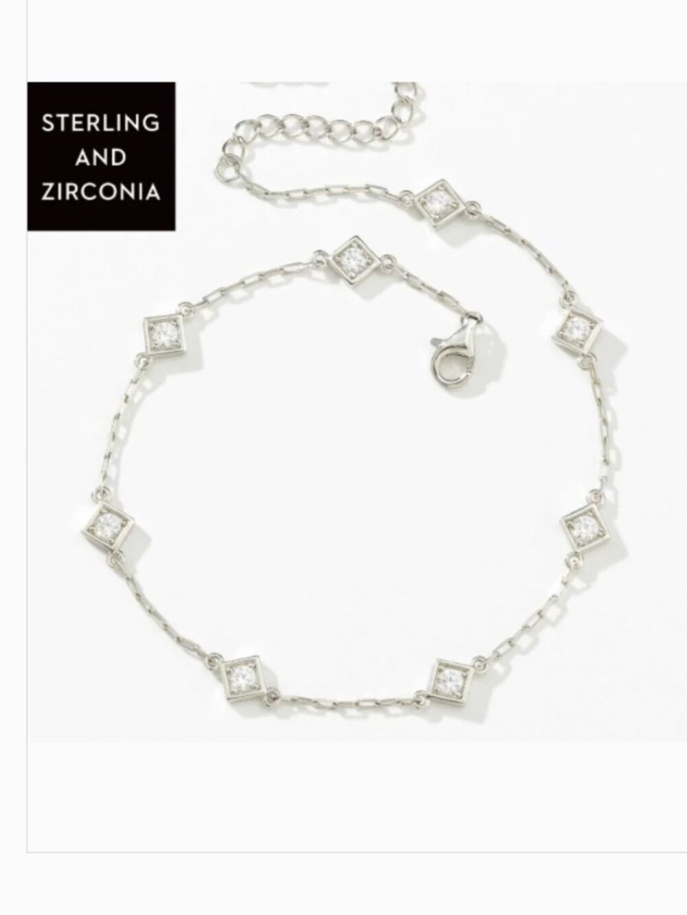 ALL TIMES ANKLET‎ by Touchstone Crystal by Swarovski